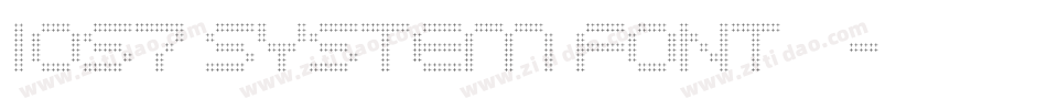 IOS7 system font转换器字体转换